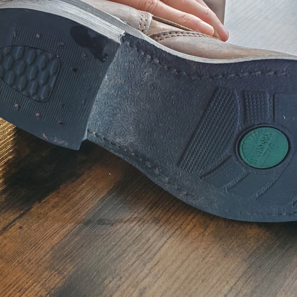 Frye buckle moto boots, brown, size 8.5 - Picture 7 of 14